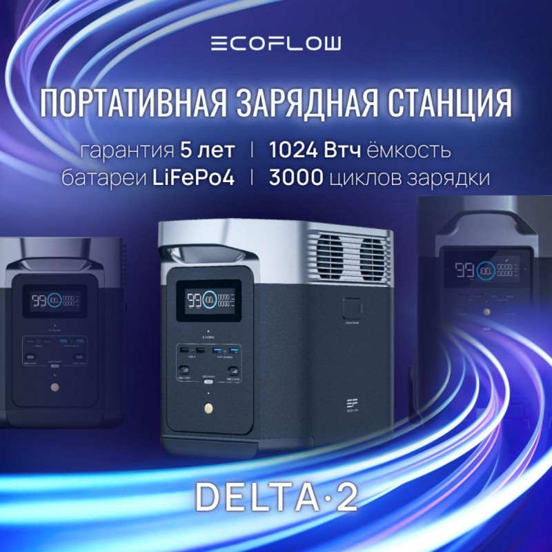 EcoFlow DELTA 2 1024 Втч – изображение 5