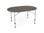 Zero Concrete Oval Table
